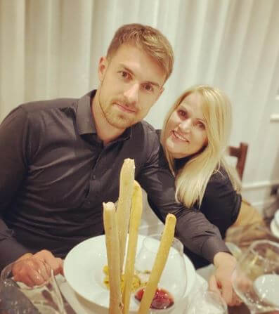 Kevin Ramsey wife Marlene Ramsey and son Aaron Ramsey.
